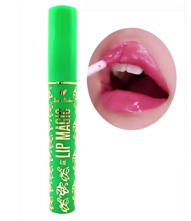 LIP GLOSS MAGICO 24H VERDE C/12 AMAR MAKE