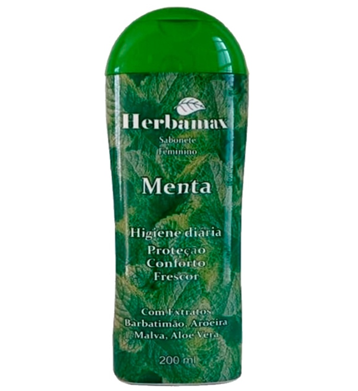 -SABONETE INTIMO MENTA 200ML HERBAMAX COSMETICOS