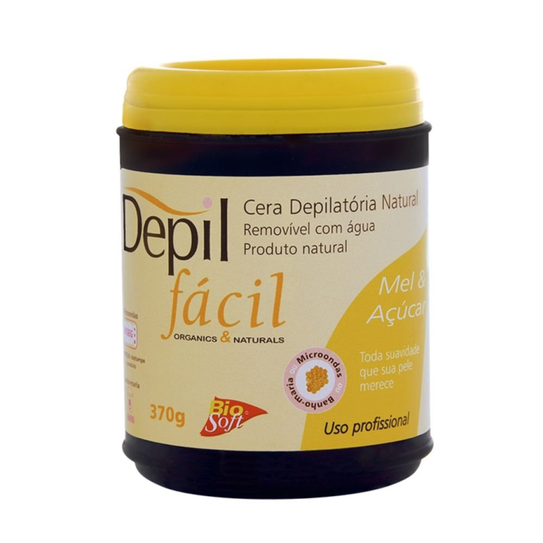 CERA DEPIL FACIL MEL E ACUCAR 370G SOFTHAIR