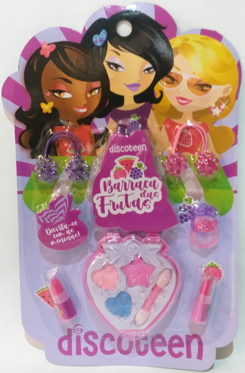 -KIT MAQUIAGEM INF BARRACA DAS FRUTAS HB103644-A DISCOTEEN