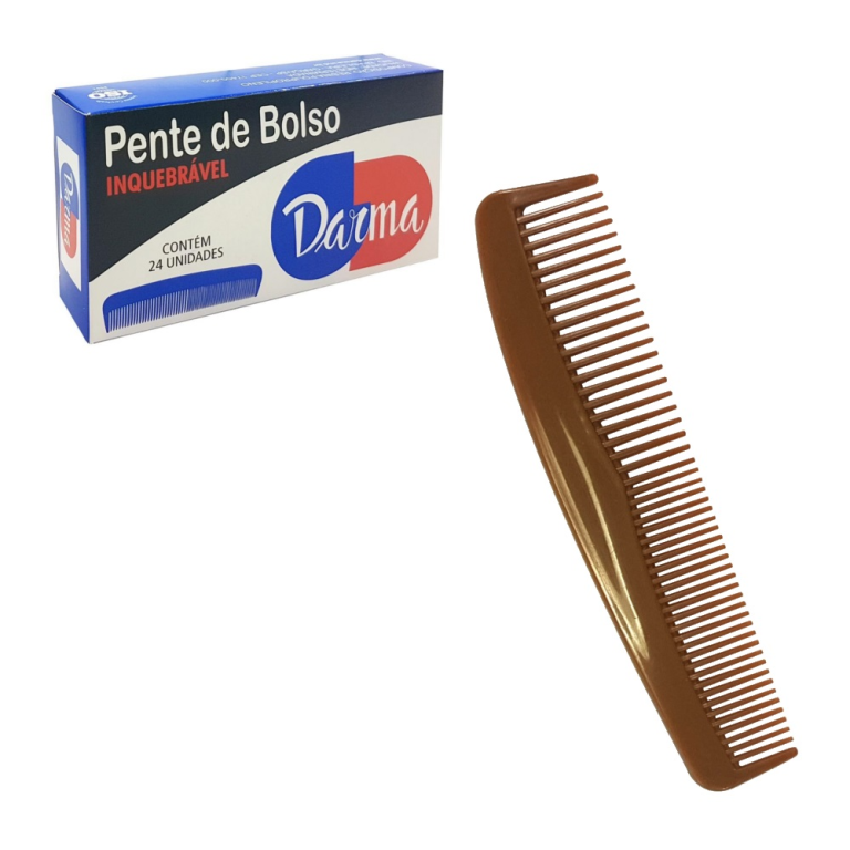 PENTE BOLSO C/24UN MARROM REF. 237 DARMA