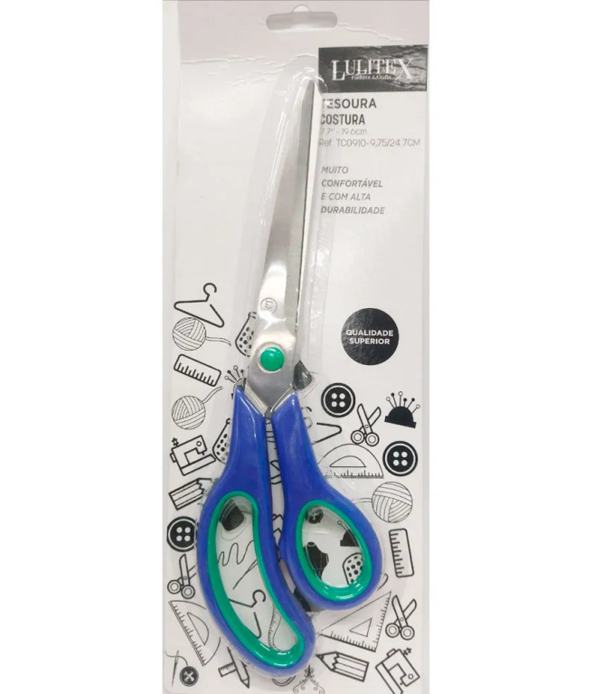 -TESOURA MULTIUSO INOX 24,7CM LULITEX