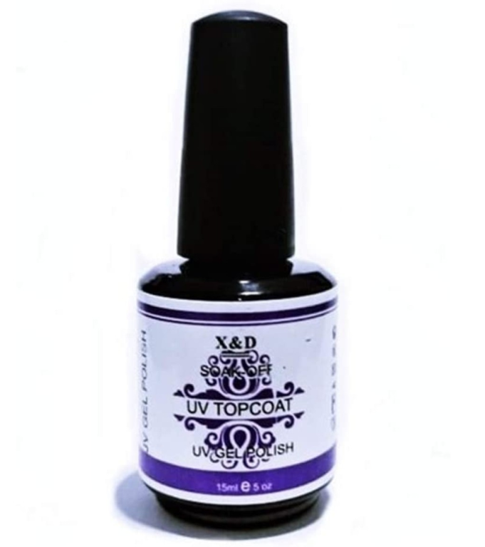 TOP COAT UV P/ UNHA DE GEL 15ML X&D