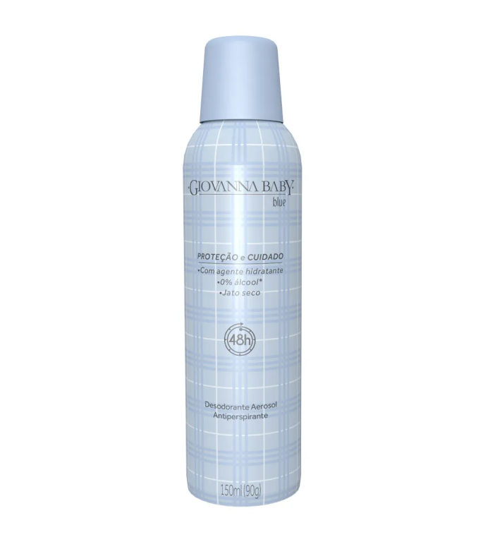 -DESODORANTE AEROSOL 48H BLUE GIOVANNA BABY
