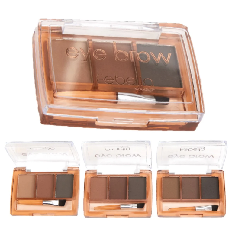 -SOMBRA P/ SOBRANCELHA TRIO EYE BROW A/B/C SS2024 FEBELLA