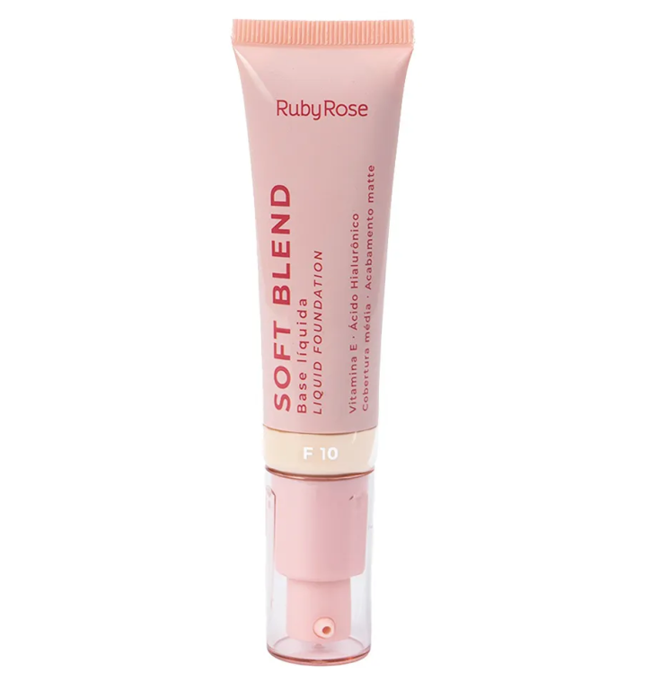 BASE LIQUIDA SOFT BLEND F10 RUBY ROSE