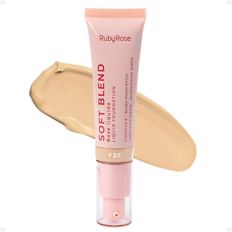 BASE LIQUIDA SOFT BLEND F20 RUBY ROSE
