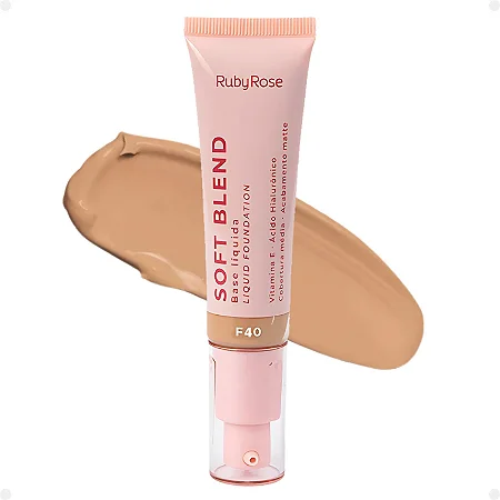 BASE LIQUIDA SOFT BLEND F40 RUBY ROSE