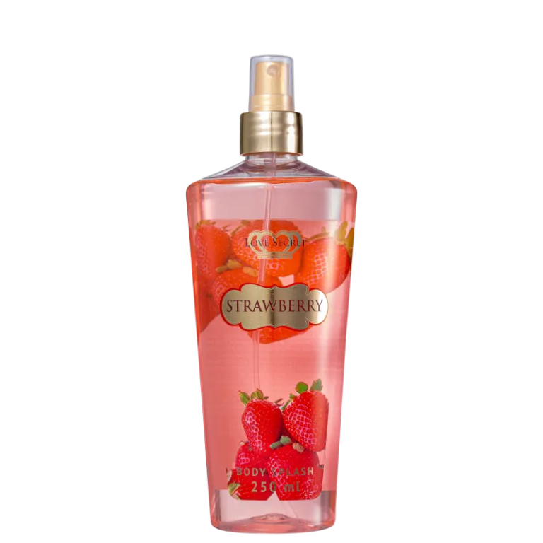 BODY SPLASH STRAWBERRY 250 ML  LOVE SECRET