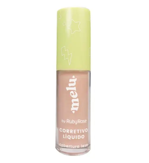 CORRETIVO LIQUIDO BEGE 3 MELU BY RUBY ROSE