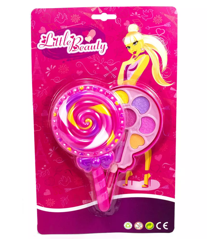 KIT MAQUIAGEM INFANTIL PIRULITO PD-15117 LITTLE BEAUTY