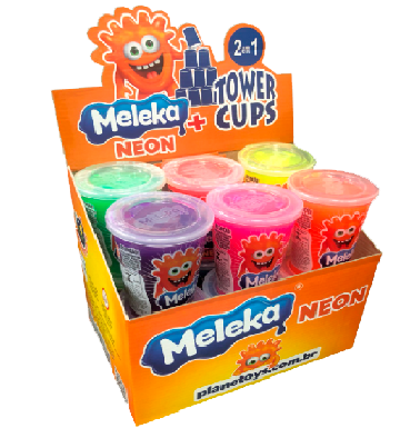 -MELEKA NEON SLIME CORES SORTIDAS 130G PLANETOYS