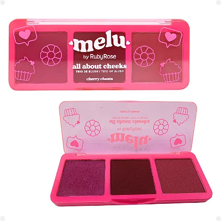 PALETA TRIO BLUSH CHERRY CHEATS RR-1000-1 MELU