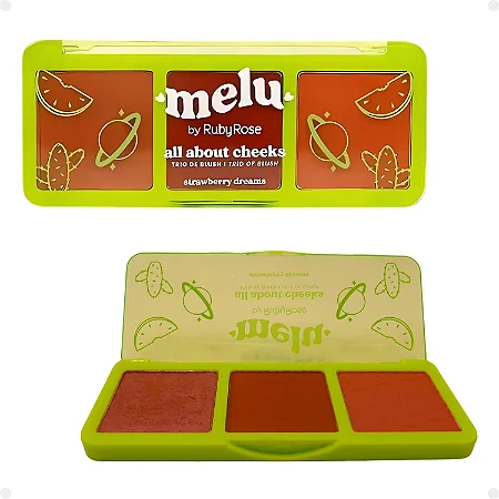 PALETA TRIO BLUSH STRAWBERRY DREAMS RR-1000-3 MELU