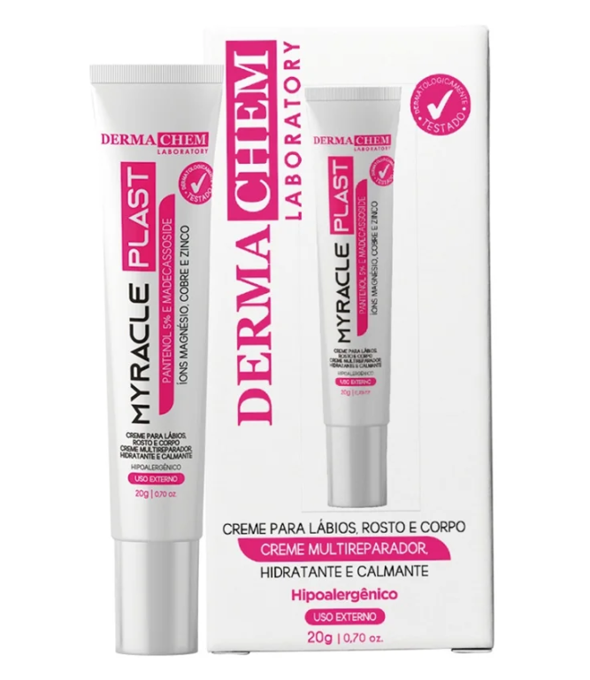 CREME MULTIRREPARADOR MYRACLE PLAST 20G DERMACHEM
