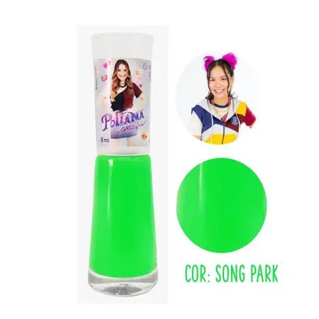 ESMALTE POLIANA MOCA SONG PARK C/6 INOVAO COSMETICOS