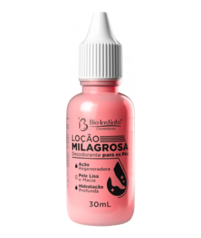 -LOCAO MILAGROSA P/ OS PES 30ML BIO INSTINTO