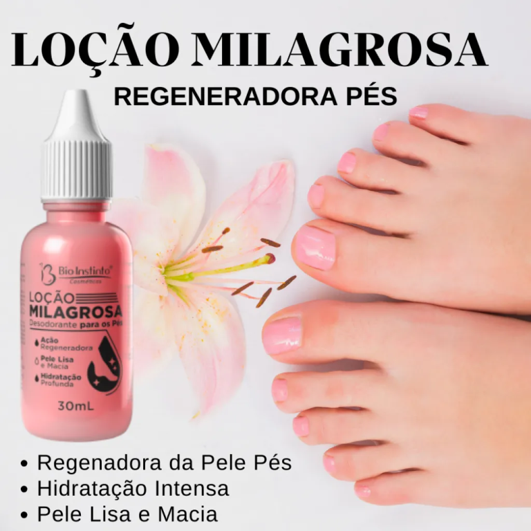 -LOCAO MILAGROSA P/ OS PES 30ML BIO INSTINTO