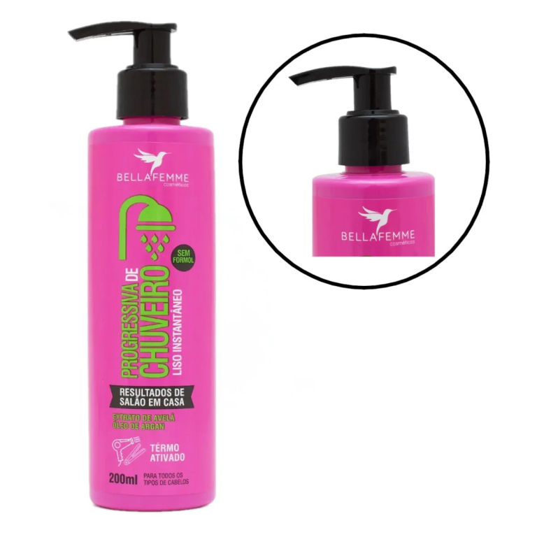 PROGRESSIVA NO CHUVEIRO 200ML BELLA FEMME