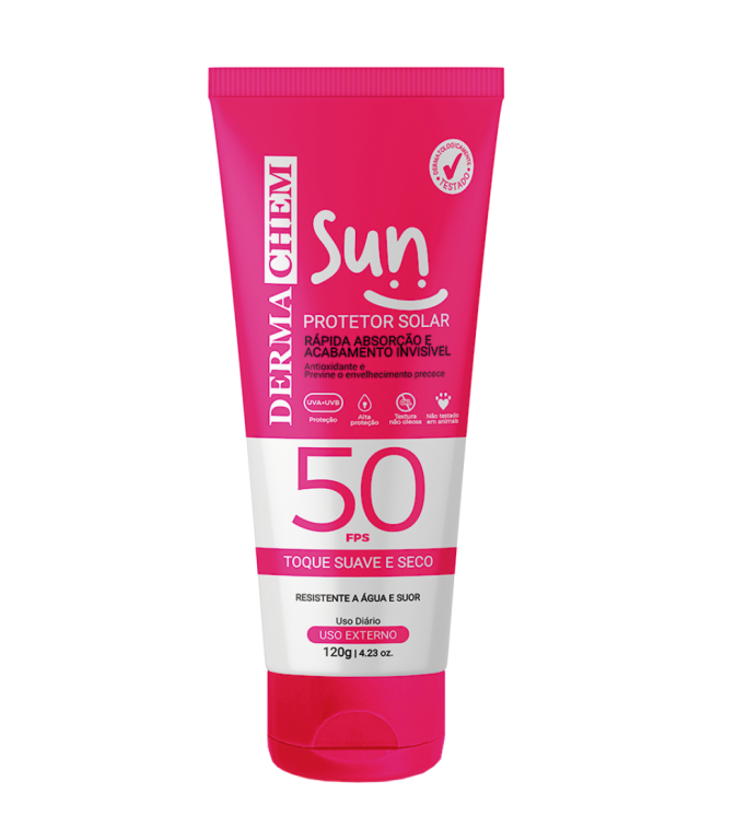 PROTETOR SOLAR SUN FPS 50 120G DERMACHEM