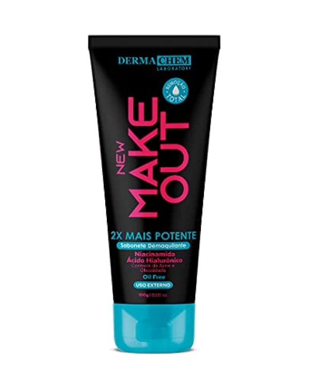 SABONETE DEMAQUILANTE NEW MAKE OUT 100ML DERMACHEM