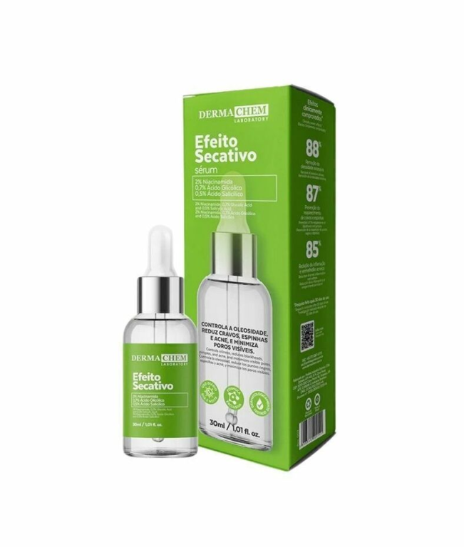 SERUM FACIAL EFEITO SECATIVO 30ML DERMACHEM