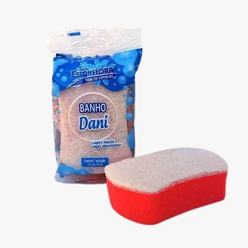 ESPONJA DE BANHO DANI ESPONFLORA