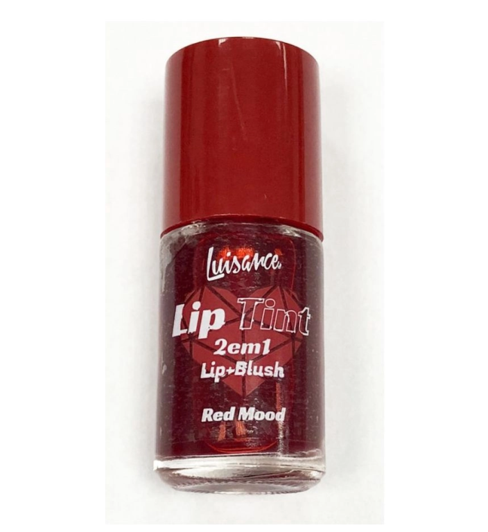 LIP TINT 2 EM 1 LIP+BLUSH RED MOOD LUISANCE