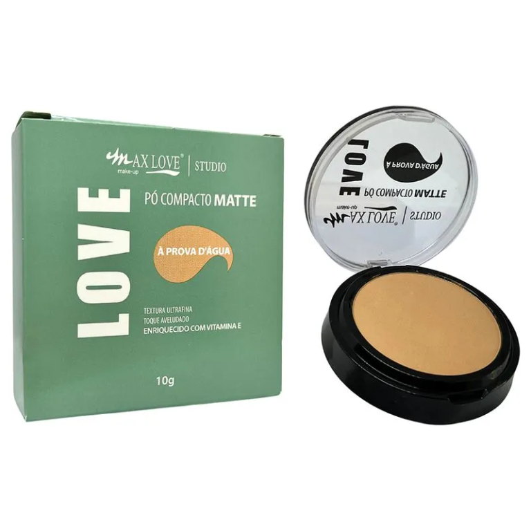 PO COMPACTO MATTE A PROVA DAGUA COR 209 MAX LOVE
