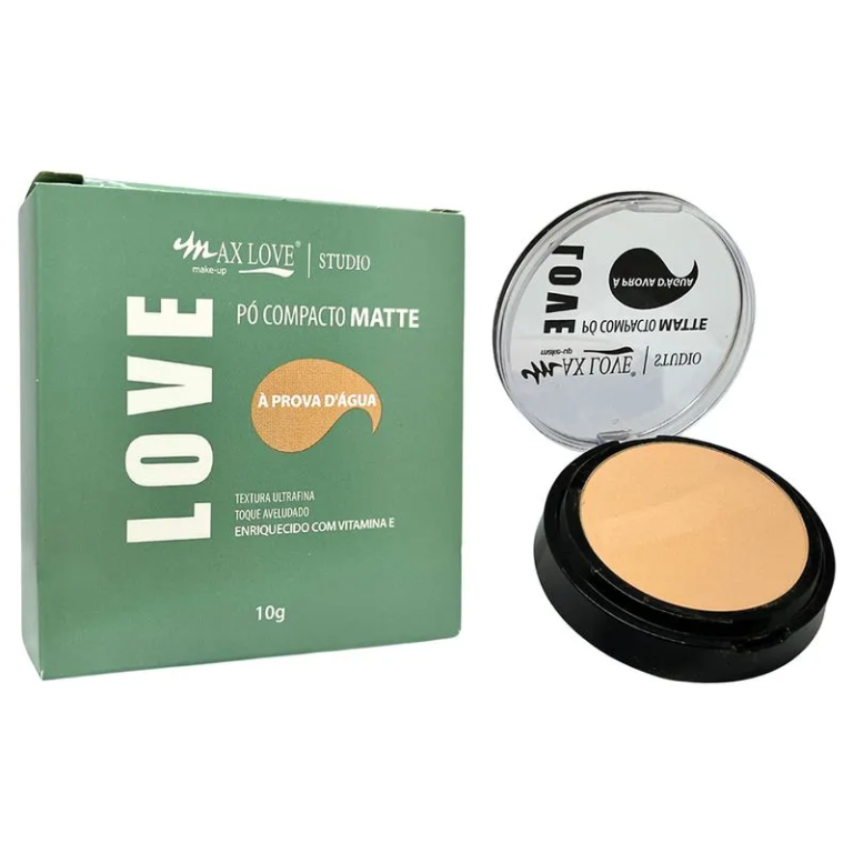 PO COMPACTO MATTE A PROVA DAGUA COR 208 MAX LOVE