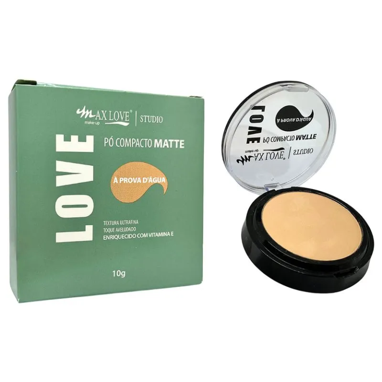 PO COMPACTO MATTE A PROVA DAGUA COR 207 MAX LOVE