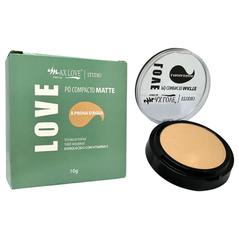 PO COMPACTO MATTE A PROVA DAGUA COR 206 MAX LOVE