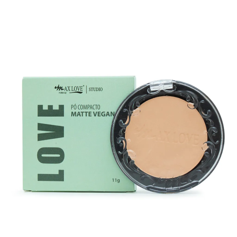 PO COMPACTO MATTE VEGANO COR 55 MAX LOVE