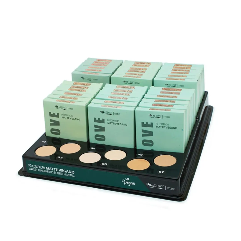PO COMPACTO MATTE VEGANO COR 56 MAX LOVE