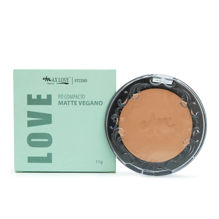 PO COMPACTO MATTE VEGANO COR 57 MAX LOVE