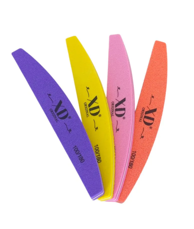 -LIXA POLIDORA MEIA LUA CORES X&D