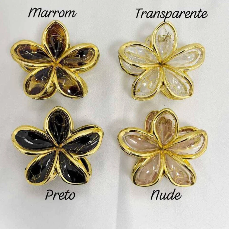 PIRANHA PLASTICA FLOR GIGANTE CORES PCT C/12 CHIC