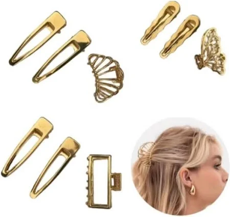 PIRANHA METAL MEDIA OURO + BICO DE PATO C/3 CHIC