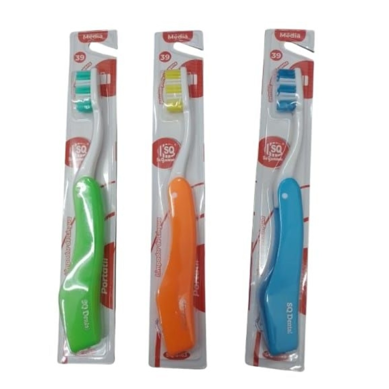 ESCOVA DENTAL ADULTO MEDIA 39 DOBRAVEL C/12 3163 SQ