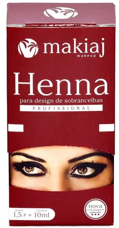 -HENNA P/ SOBRANCELHAS PRETO 1,5G MAKIAJ