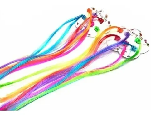 MECHA DE CABELO LISO COLORIDO C/6 RT320302 CHIC