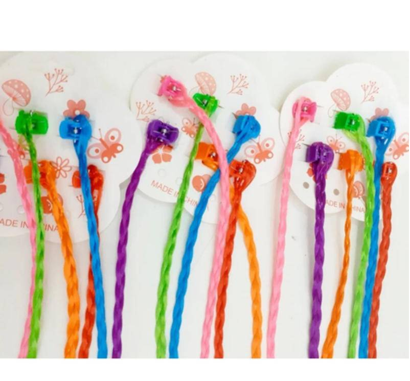 MECHA DE CABELO TRANCADO COLORIDO C/6 RT320301 CHIC