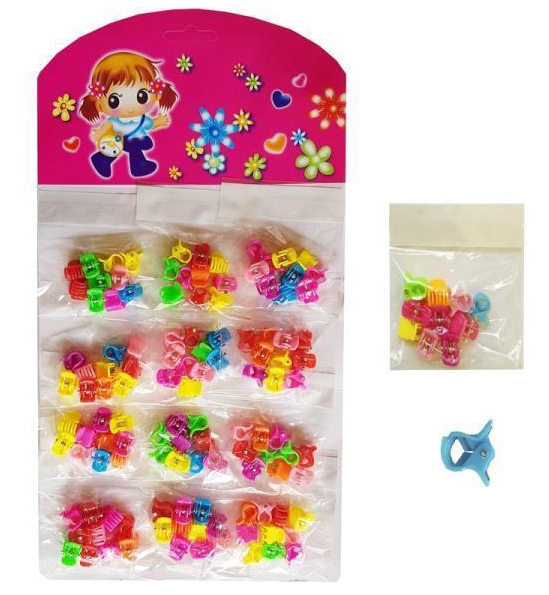 -PIRANHA TERERE MINI PRETA/COLORIDA CART C/12 MENINA LINDA