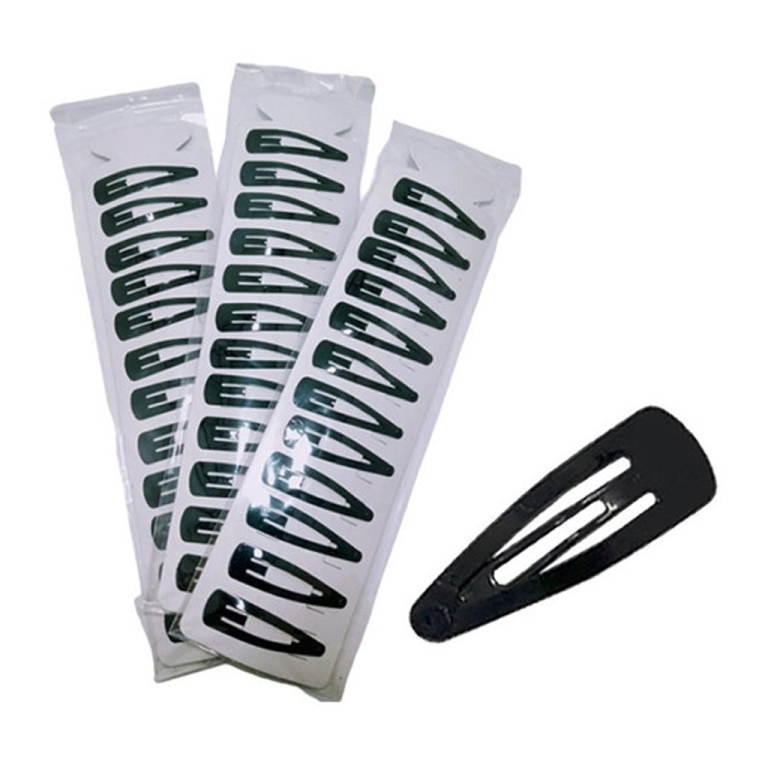 TIC TAC MEDIO PRETO C/12 REF 1094 FASHION JEWELRY