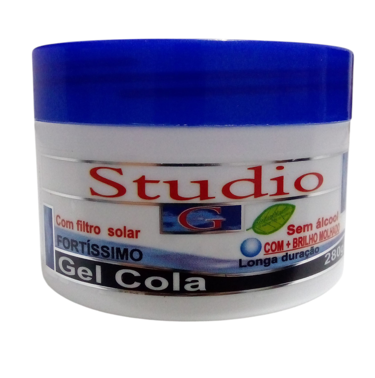 GEL CAPILAR COLA FORTISSIMO STUDIO G 280G NUTRILAN