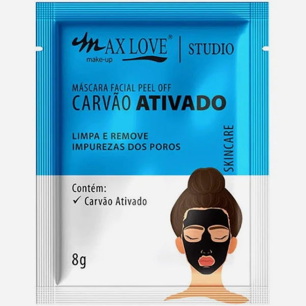 -MASCARA FACIAL CARVAO ATIVADO 8G MAX LOVE