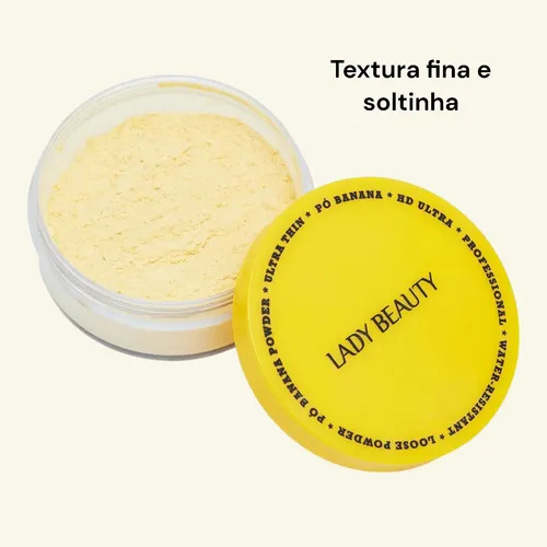 PO TRANSLUCIDO BANANA 15G LADY BEAUTY