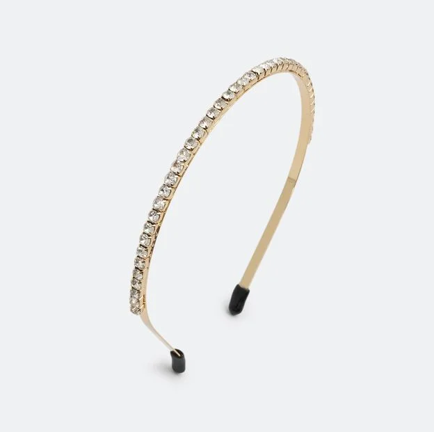 TIARA METAL C/ STRASS CHIC