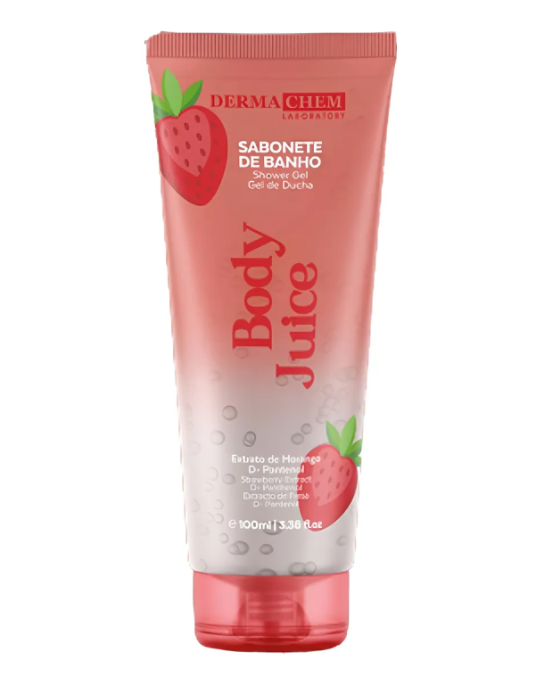 SABONETE DE BANHO BODY JUICE MORANGO 100ML DERMACHEM