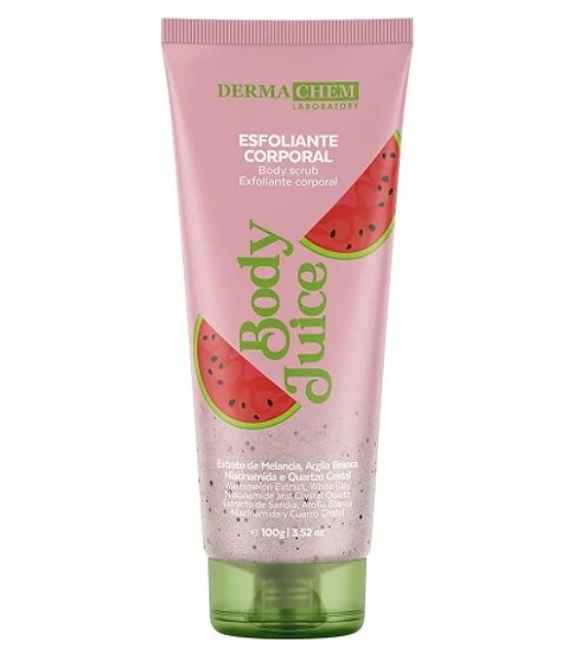 GEL ESFOLIANTE CORPORAL BODY JUICE MELANCIA 100G DERMACHEM